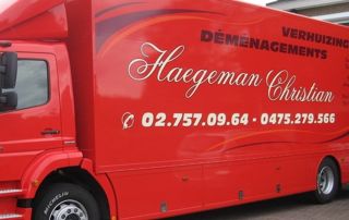 camion Haegeman Déménagements
