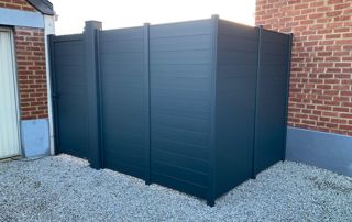 portail en alu avec portillon