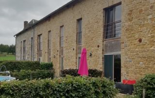 rénovation de maison en briques à Namur