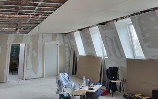 pose de faux plafond