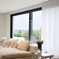 rideaux blancs salon