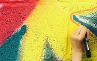 fresque murale