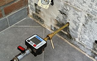 Travaux de traitement d'humidité